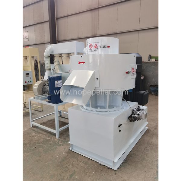 Sawdust Pellet Press Machine Design Ring Die Type Industrial Wood New Wooden Case Provided HOPE Automatic 6 - 30 800 - 1200 Kg/h
