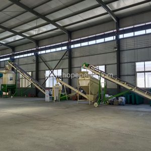Wood chips straw biological waste granulation equipment, biomass burning pellet machine production line