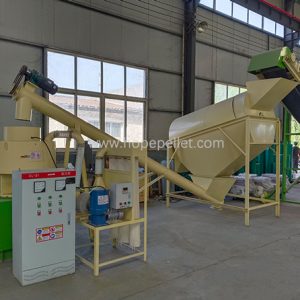 Biological wood pellet manufacturing equipment, sawdust wood pellet granulator production line