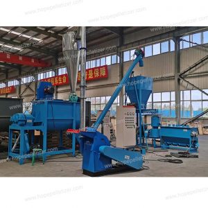 Animal feed production line manufacturing plant