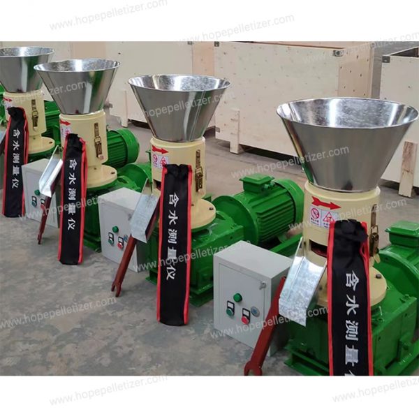 Small biomass pellet machine,chicken manure sawdust burning granulator,SKJ250 wood sawdust pellet machine for sale - Image 2