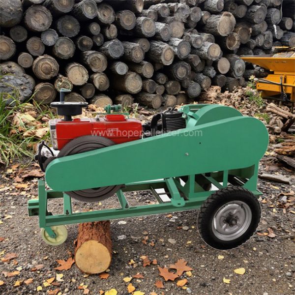 15HP Diesel Engine Tree Branch Leaf Wood Chipper Shredder Blades Crusher Wood Chipping Machine - Image 2